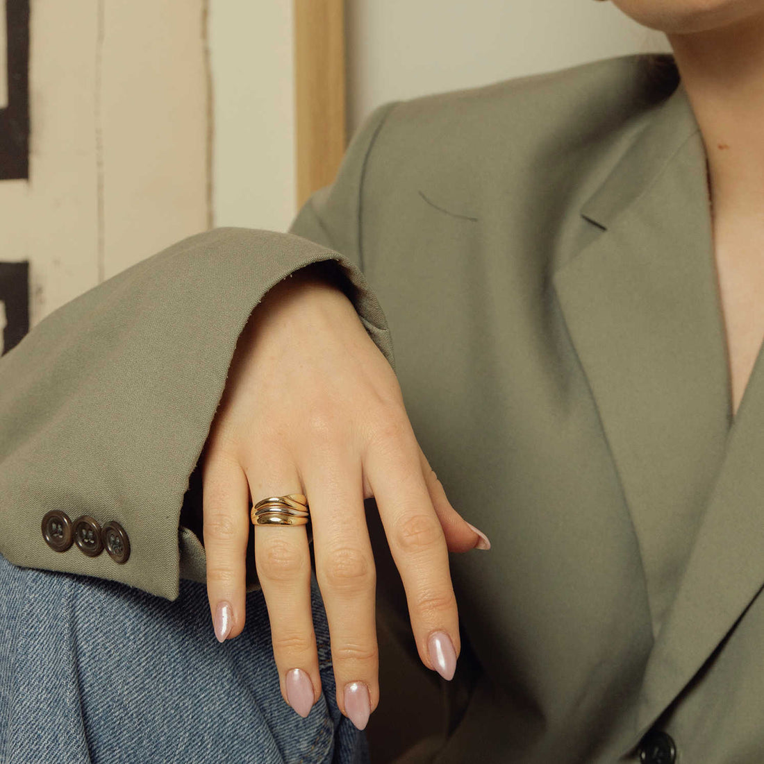 Statement i gull – En ring som fanger blikket