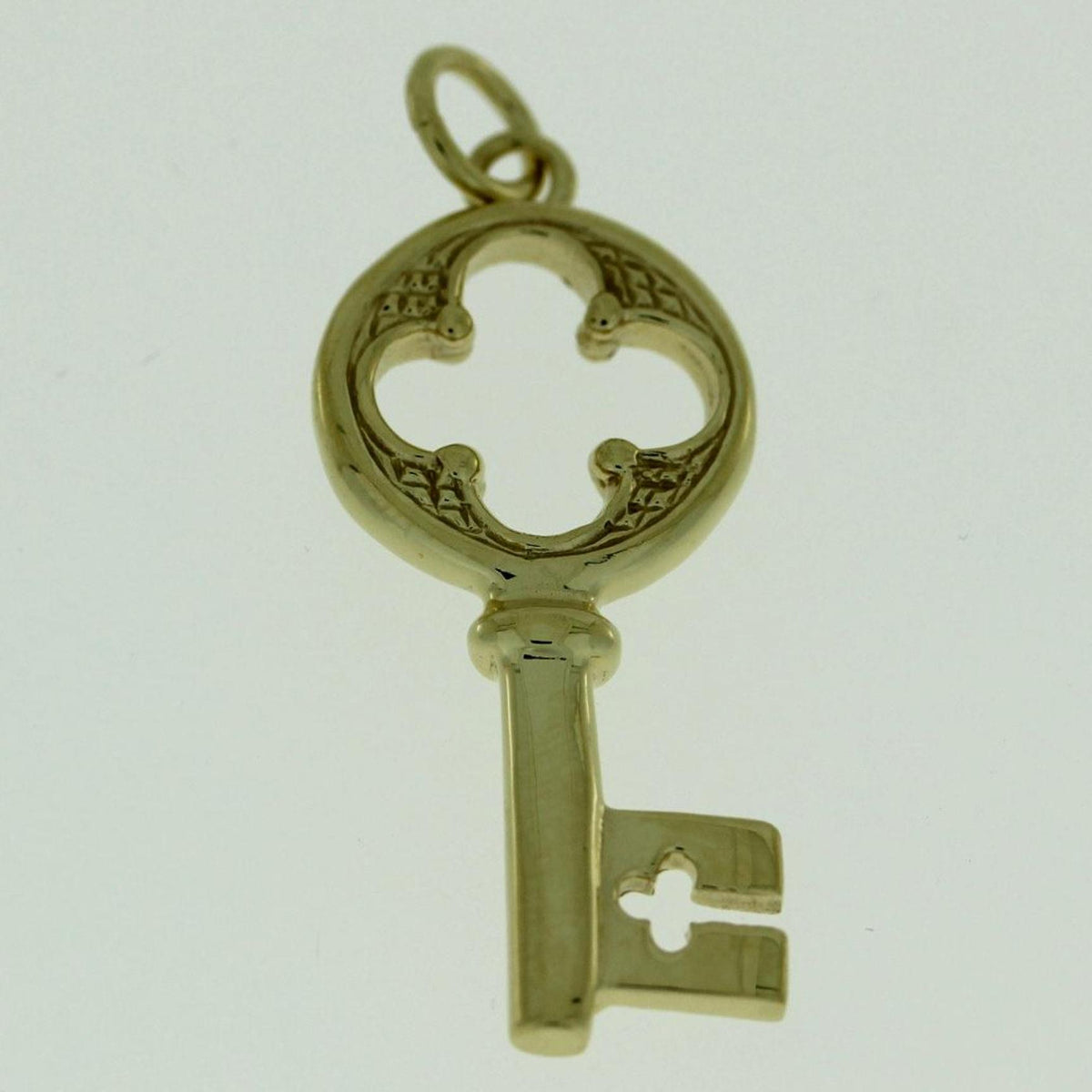 Anheng i 585 gult gull, nøkkel 3,3 cm