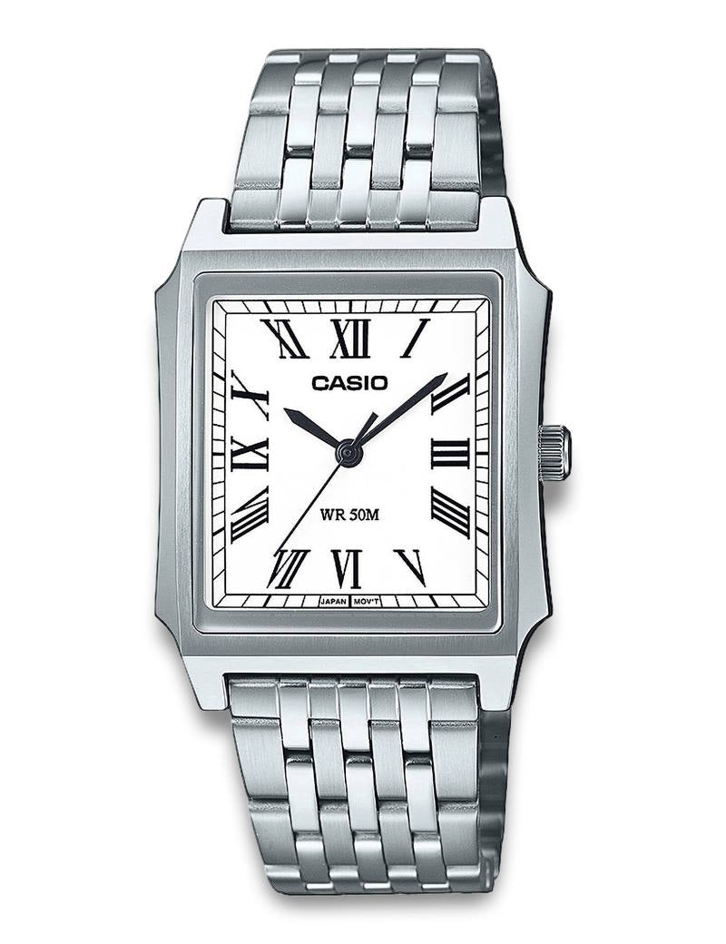 Casio Timeless MTP-B190D-7BVEF herreklokke i stål