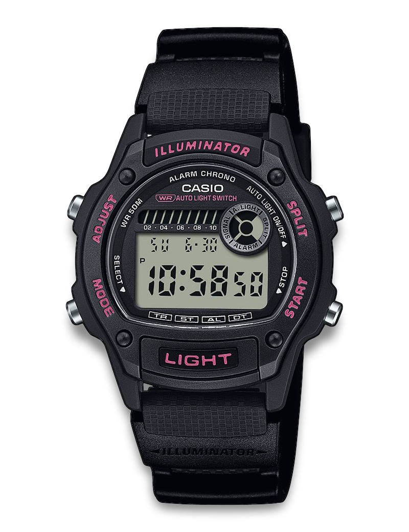 Casio Timeless W-220H-1A2VEF herreklokke i resin