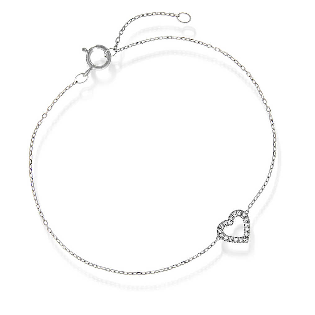 ARMBÅND I GULL MED DIAMANT 0,06 CT WSI 150218