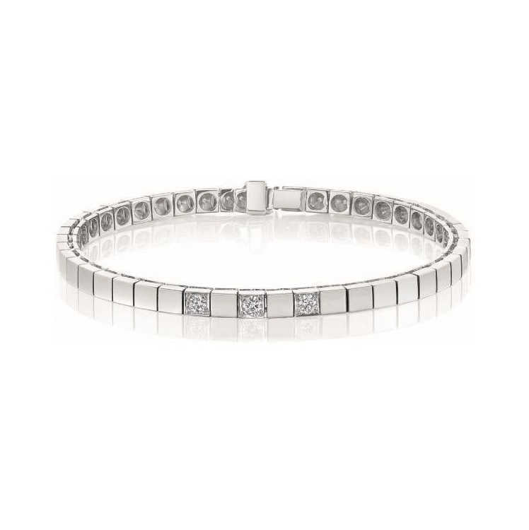 DELTA ALLIANSEARMBÅND M/DIA 0,21 CT TWSI 1810307-21