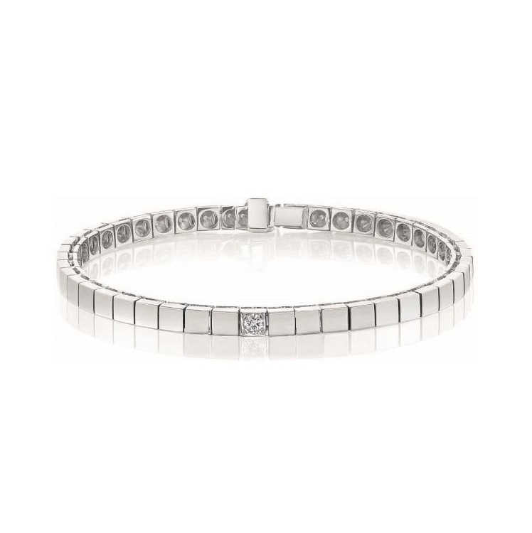 DELTA ALLIANSEARMBÅND M/DIA 0,10 CT TWSI 1810310-10
