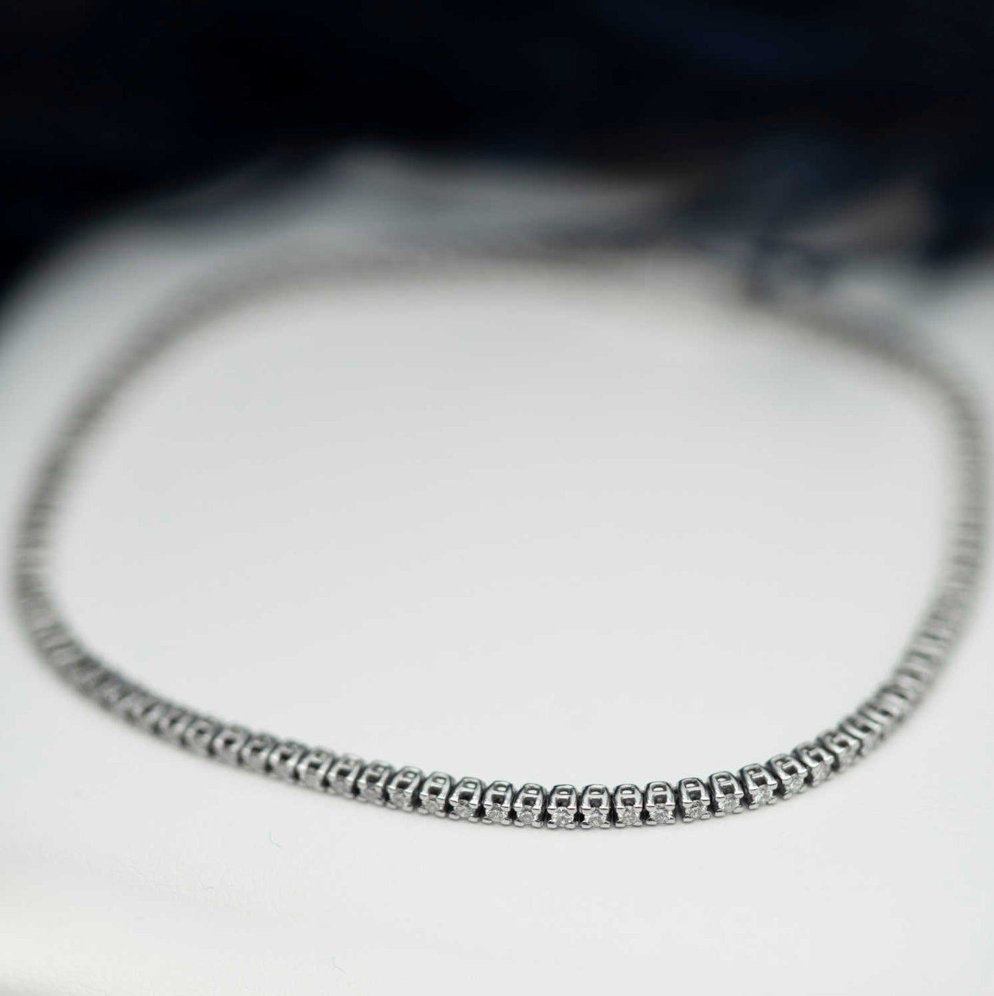 TENNISARMBÅND I GULL M/DIA 1,00 CT TWSI 1815001-100