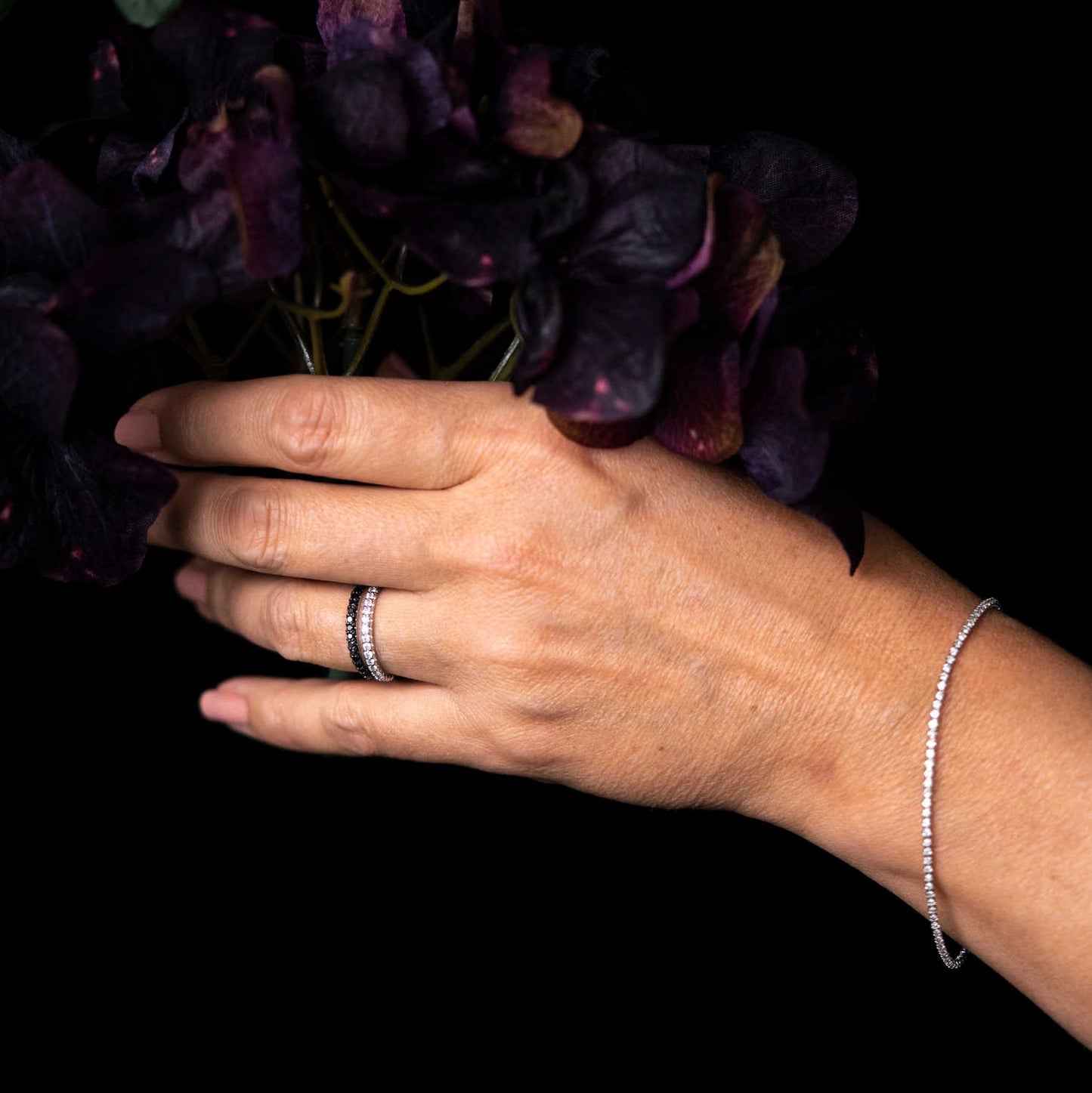 TENNISARMBÅND I GULL M/DIA 1.00 CT TWSI 18150010-100-18