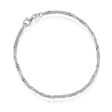SINGAPORE ARMBÅND I GULL 2,2 MM 18 CM 895025.18