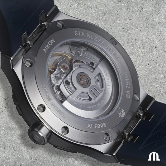 Maurice Lacroix Aikon AI6008-SS000-430-4 herreklokke i stål, bilde 2 av 3