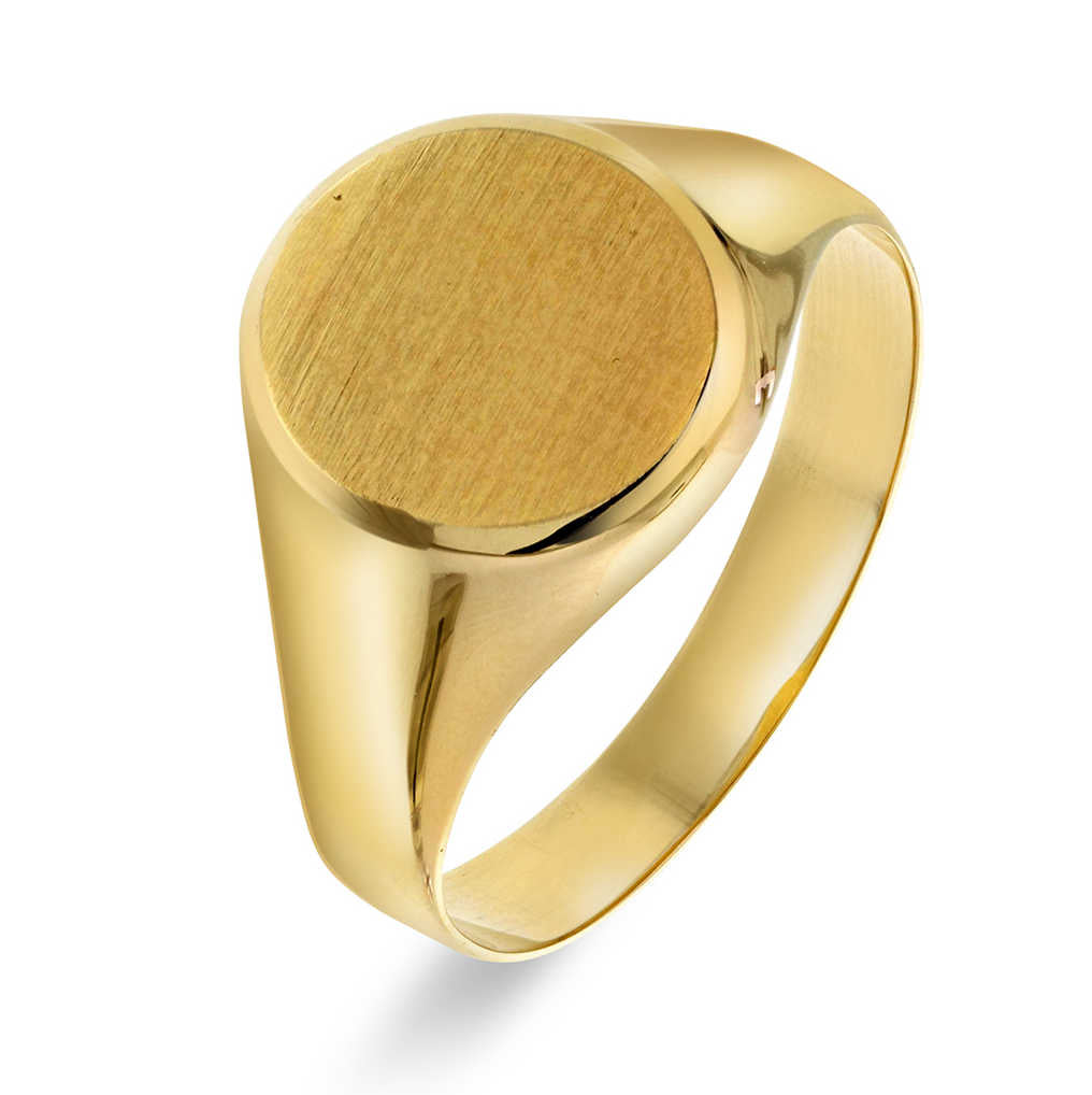 RING I GULL BLANK OG MATT 2275111