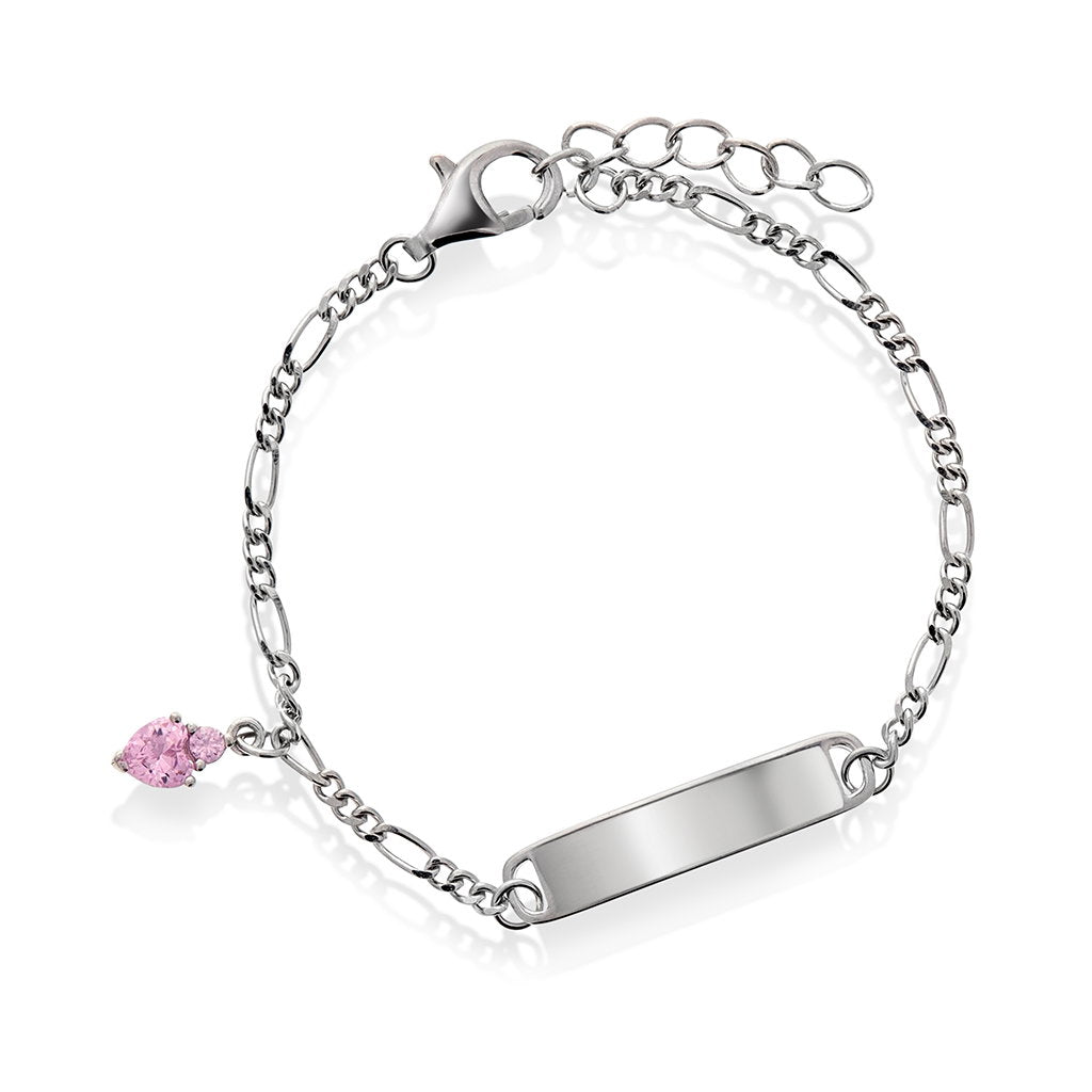 Armbånd i sølv 925 - Prins & Prinsesse