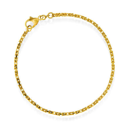 KONGE ARMBÅND I GULL 1,8 MM 18 CM 2896818.18
