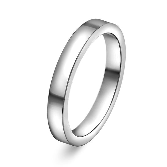 Delta ring i 14 karat gull, allianse uten stein 3,0 mm, bilde 2 av 2