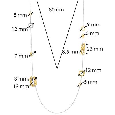 TI SENTO - MILANO NECKLACE 34045ZY