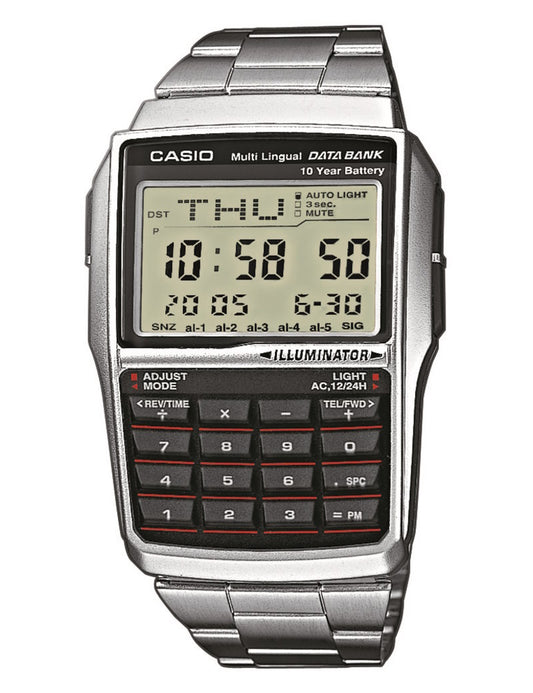 Casio Vintage DBC32D 1AES herreklokke i stål, bilde 2 av 2