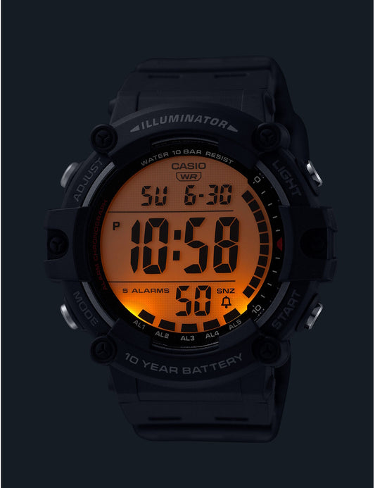 Casio Timeless AE-1500WH-1AVEF herreklokke i resin, bilde 2 av 2