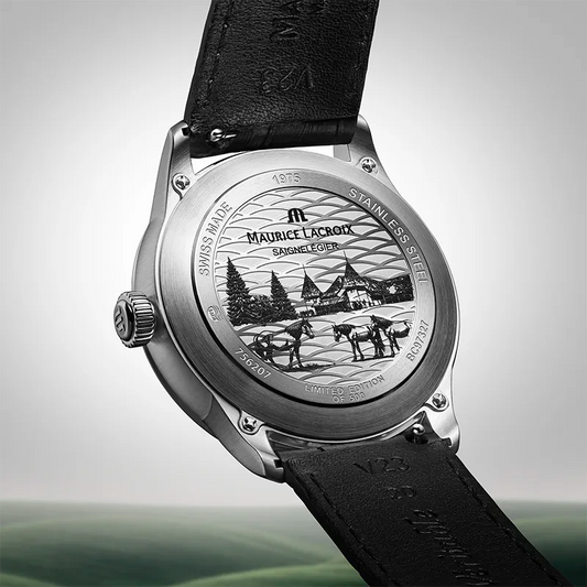 Maurice Lacroix 1975 756207-SS001-330-2 herreklokke i stål, bilde 2 av 5