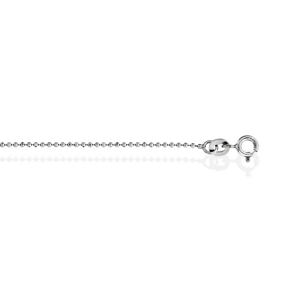 KULEKJEDE I SØLV 1,1 MM 45 CM 44275.45