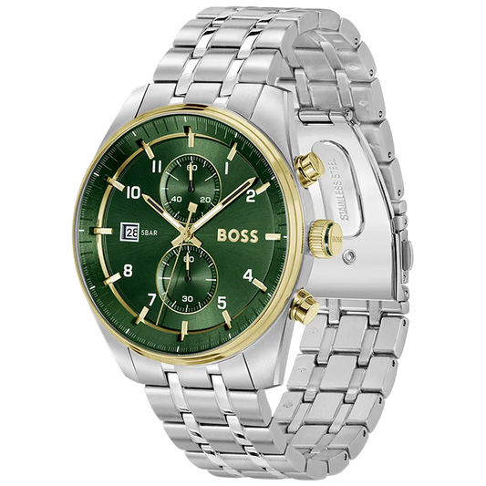 BOSS 1514195 herreklokke i stål, bilde 2 av 5
