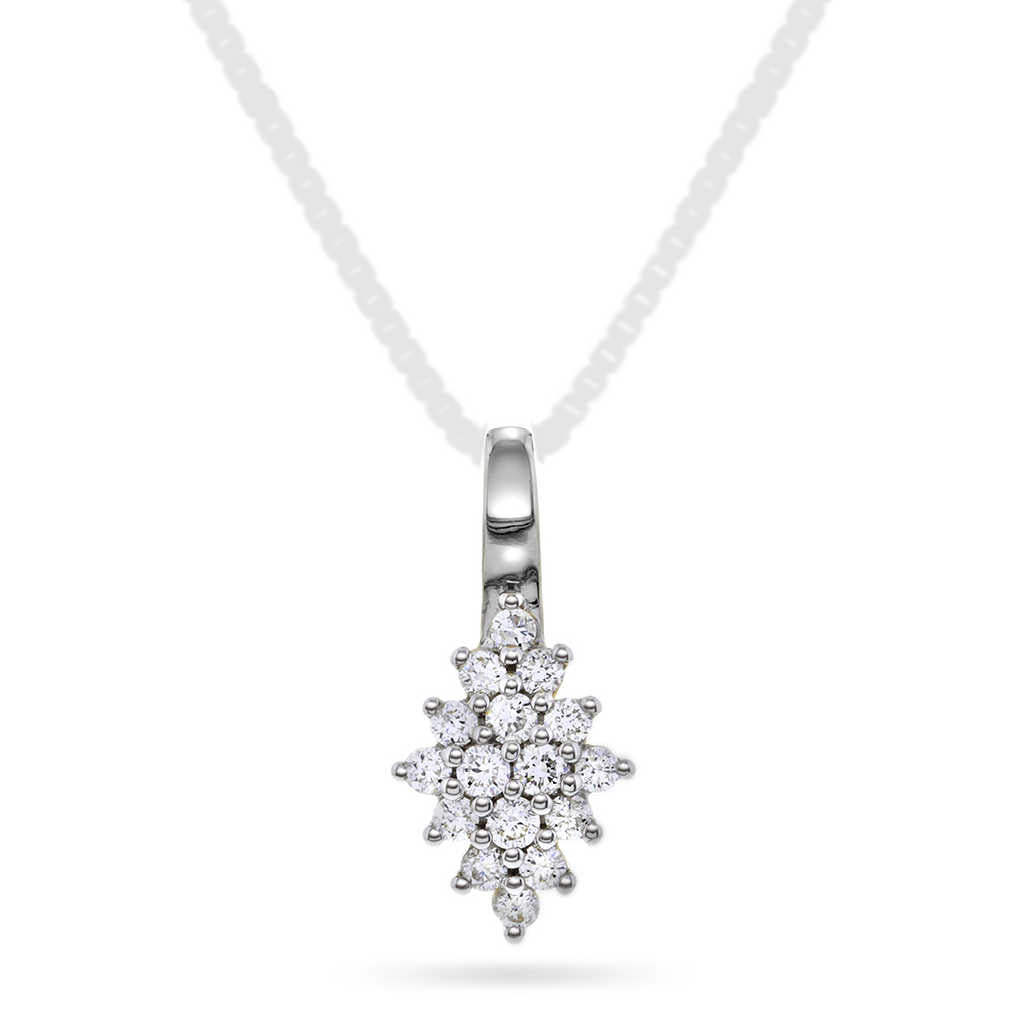 ANHENG I GULL MED DIAMANTER 0,33 CT WP 59429