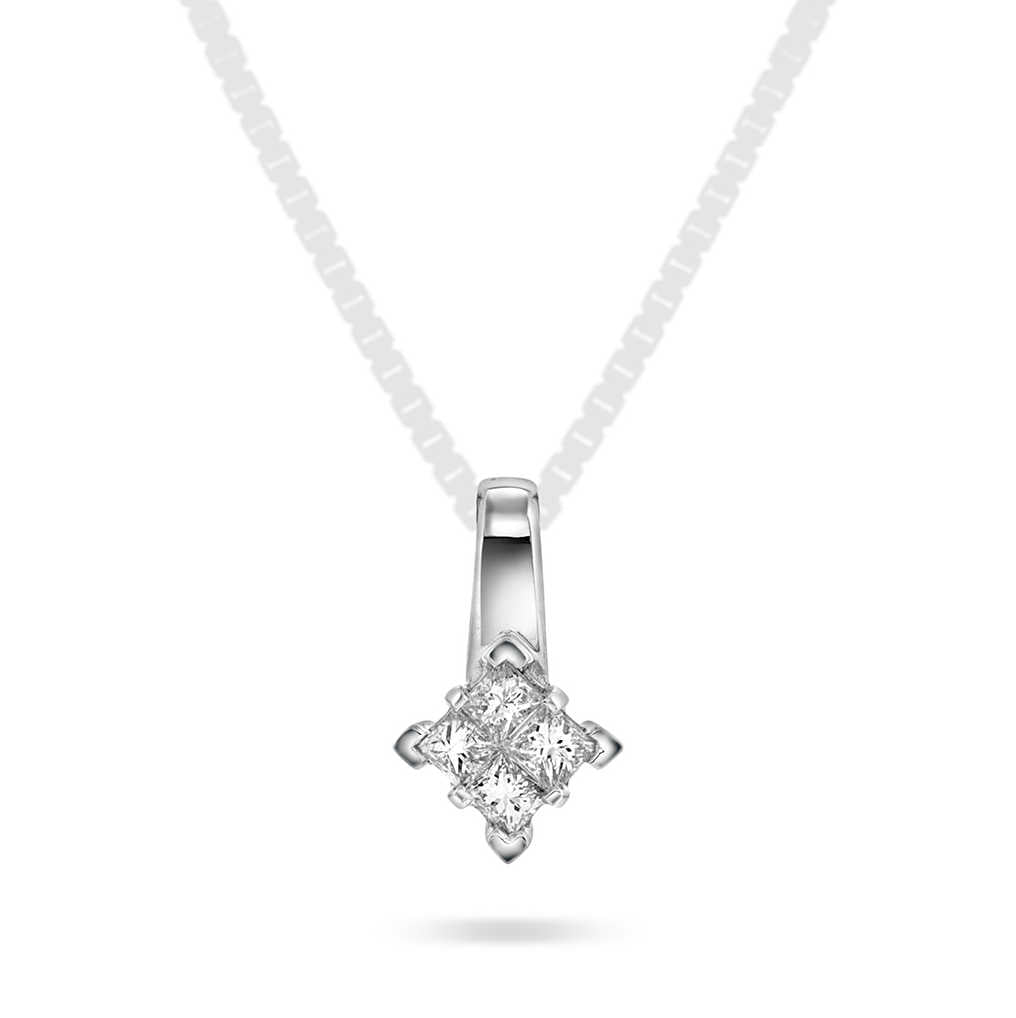 ANHENG I GULL MED DIAMANTER 0,20 CT WP 59608