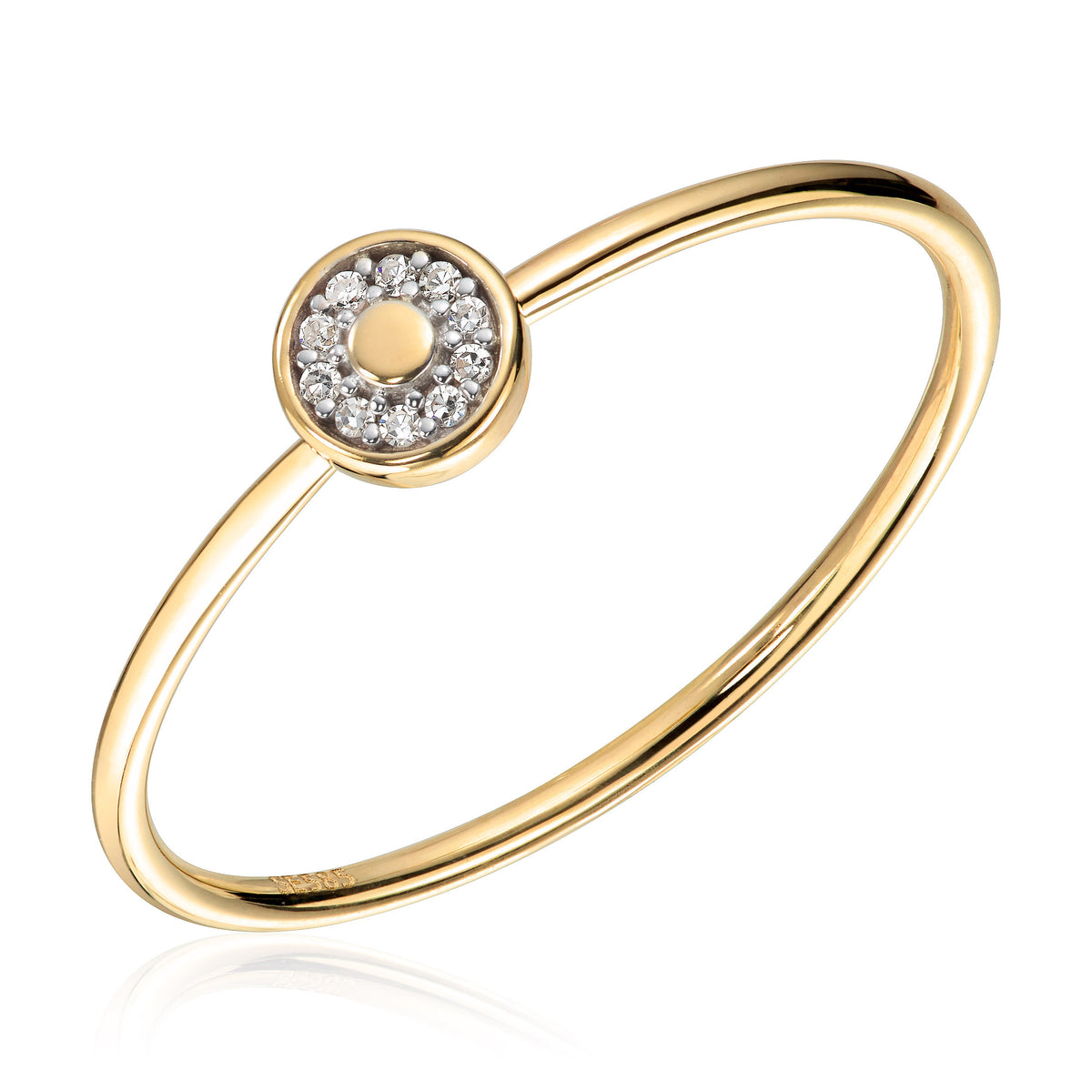 Ring 0,022ct Wsi 585 Artikkelnr: 57276 - Bjerveur.noRing 0,022ct Wsi 585 Artikkelnr: 57276