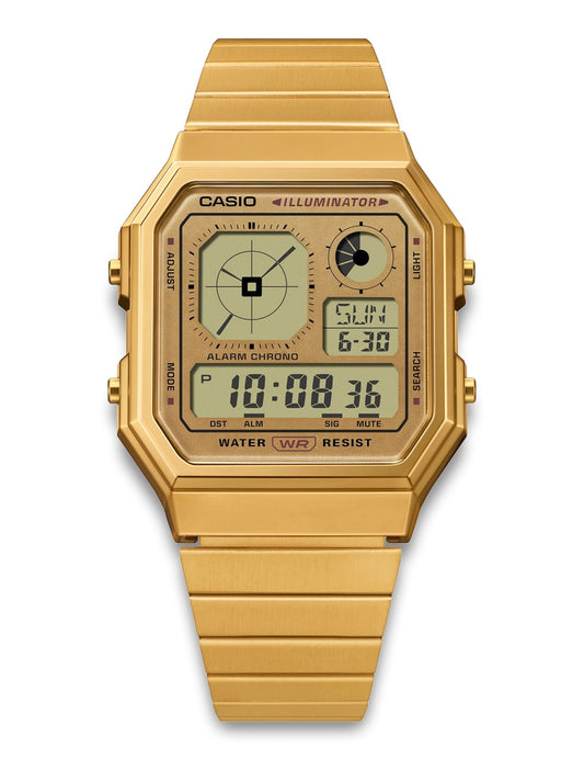 Casio Vintage A130WEG-9AEF herreklokke i resin, bilde 2 av 2