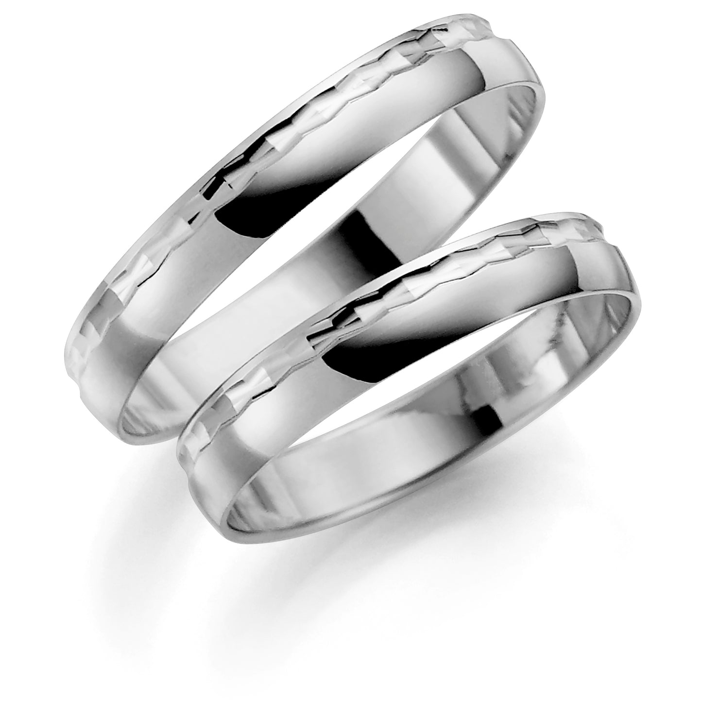 Deg&Meg Ring SE117 - Hvitt gull