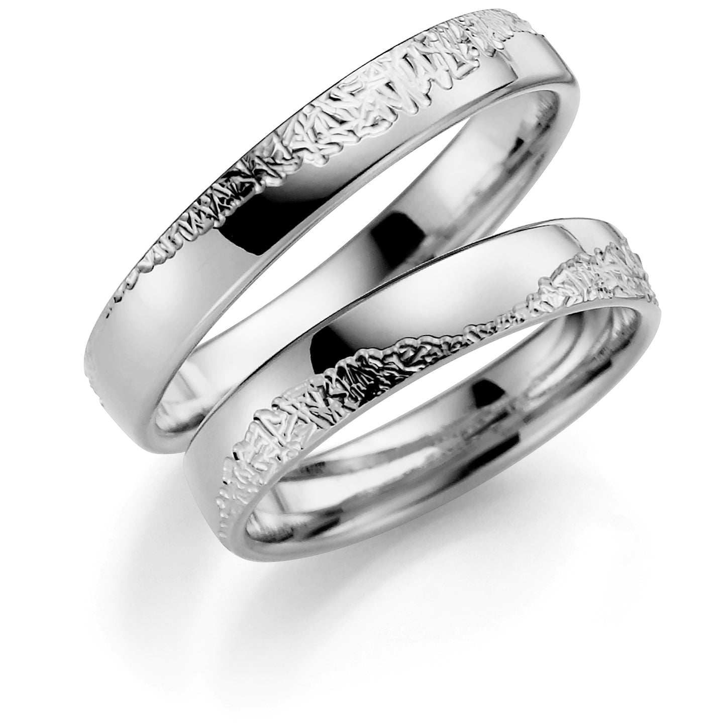 Deg&Meg Ring SE124 - Hvitt gull