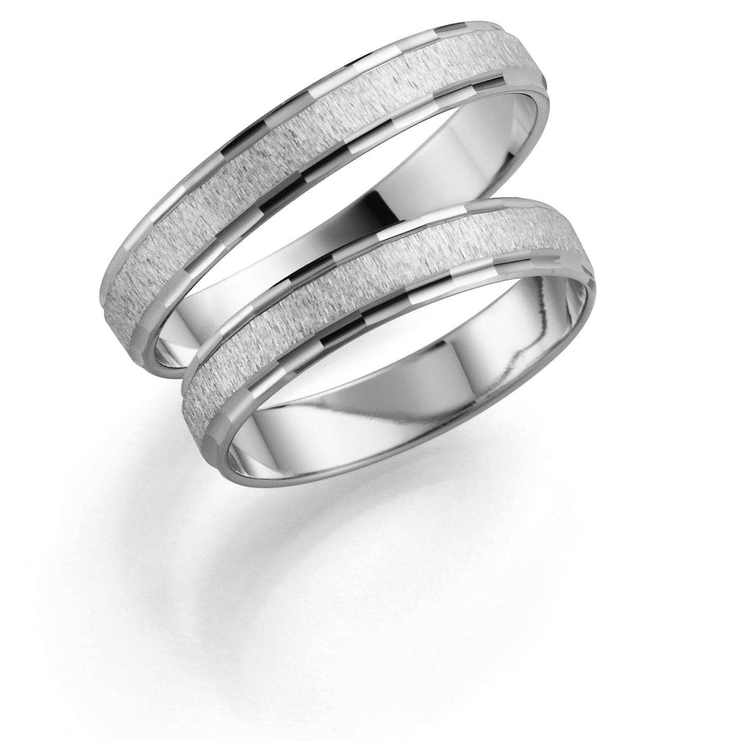 Deg&Meg Ring SE128 - Hvitt gull