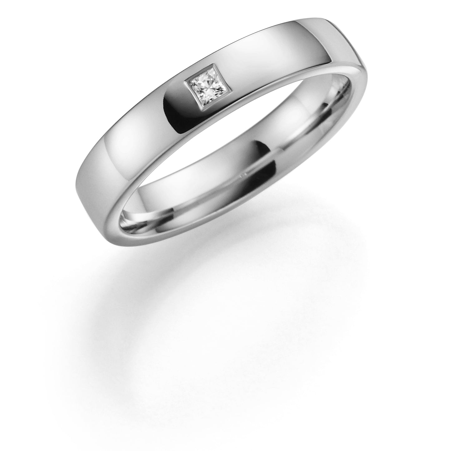 Deg&Meg Ring SE144 - Hvitt gull