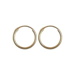 Øreringer tube 1,2x12mm str S 585 Artikkelnr: 46348