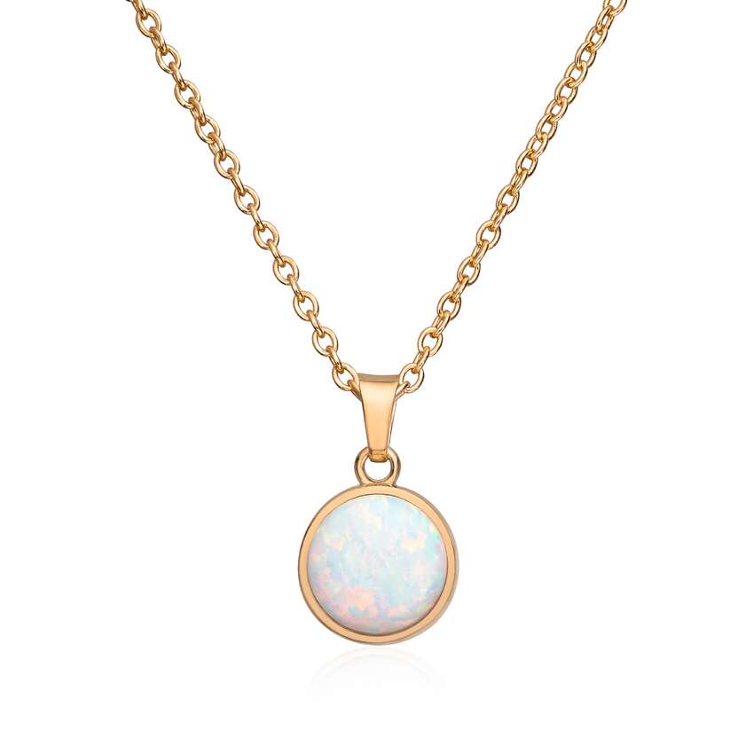 Anheng syntetisk Opal 14K Artikkelnr: 27602