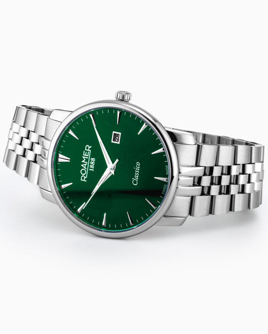 Roamer Classico 971856 41 75 50 herreklokke i stål, bilde 2 av 5