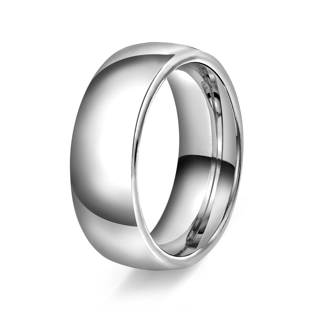 Ring med hvelvet og buet profil, polert, bilde 12 av 12