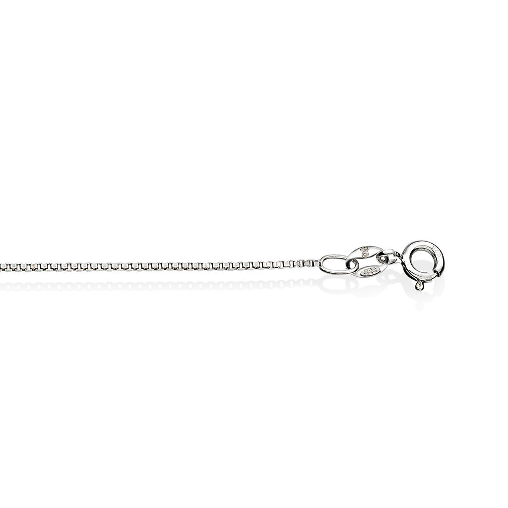Veneziansk halskjede i 925 sølv 1,3 mm, 55 cm