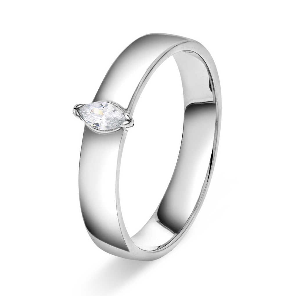 RING I SØLV MED ZIRKONIA 991505