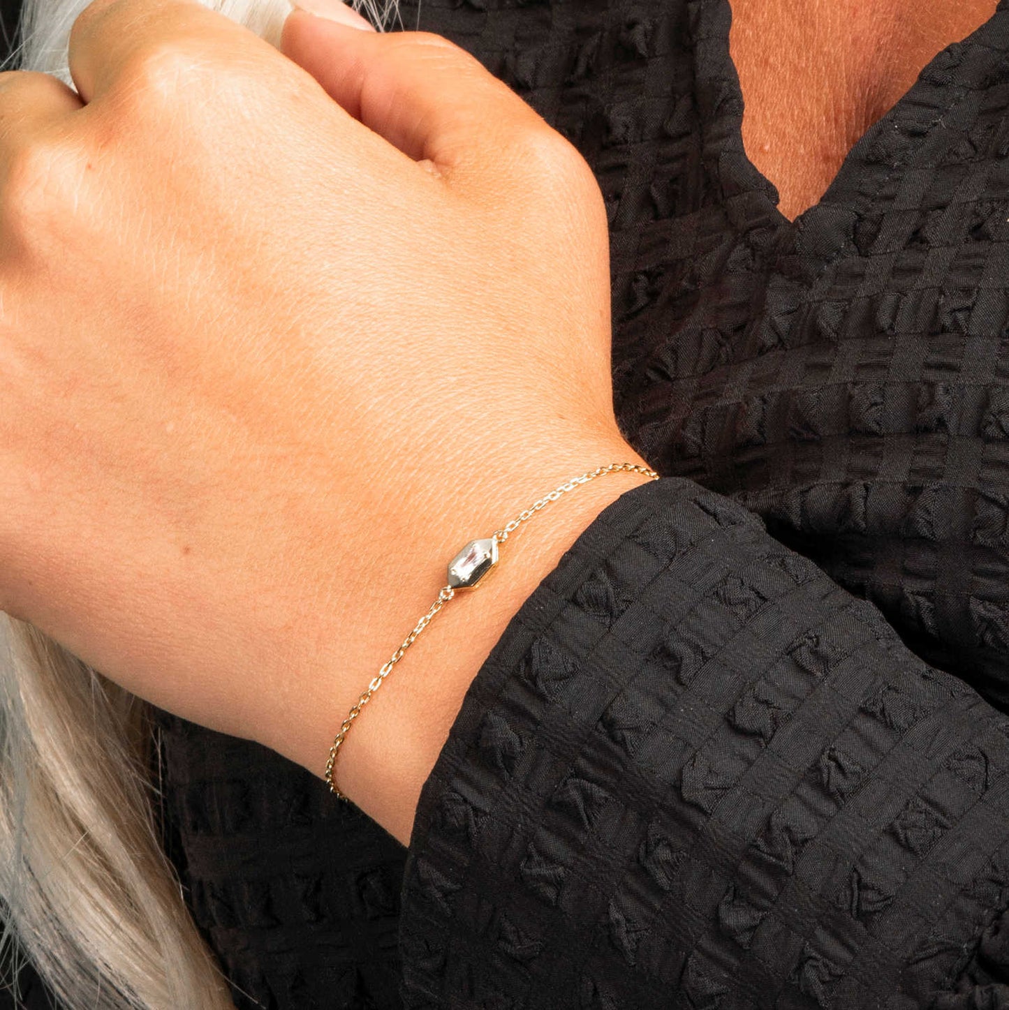 ARMBÅND I SØLV MED ZIRKONIA 991656