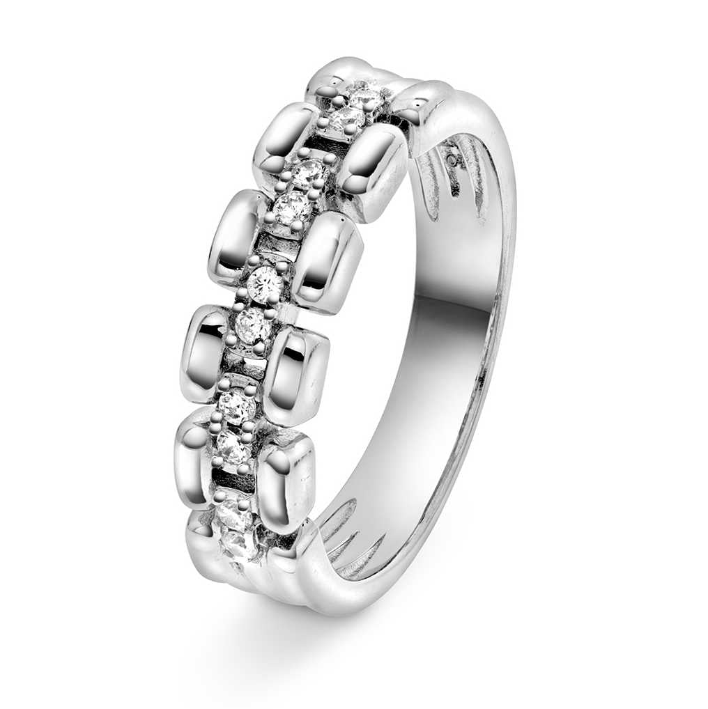 RING I SØLV MED ZIRKONIA 991665