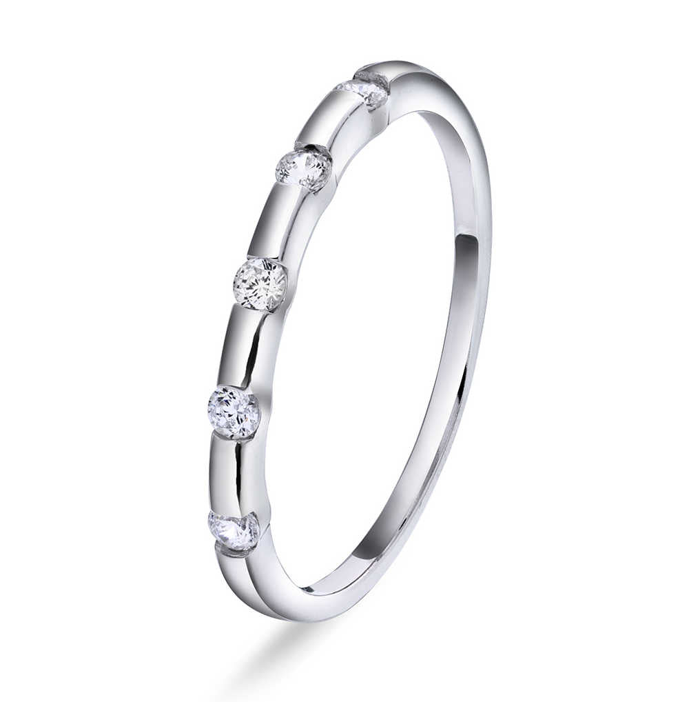 RING I SØLV MED ZIRKONIA 991751