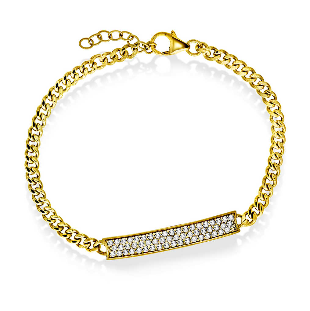 ARMBÅND I SØLV MED ZIRKONIA 991833
