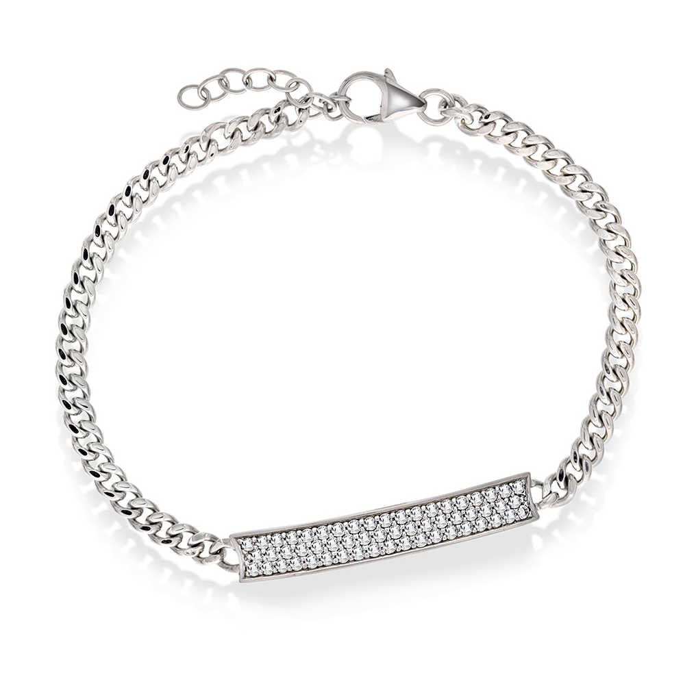 ARMBÅND I SØLV MED ZIRKONIA 991834