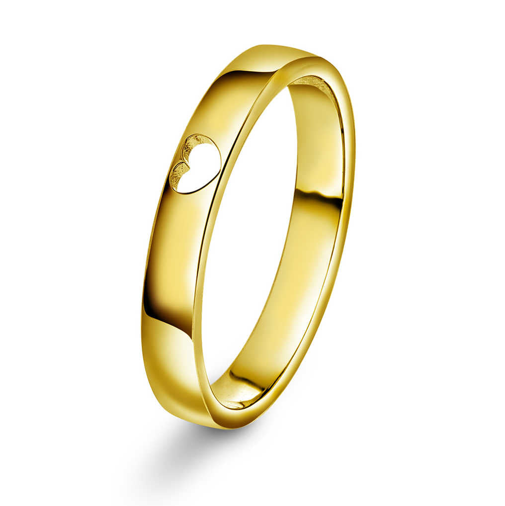 Hjerteglimt ring i sølv 992221