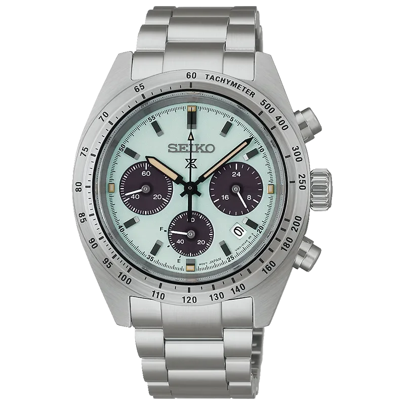 Seiko Prospex Speedtimer Herreklokke i Stål - Solar Kronograf SSC965