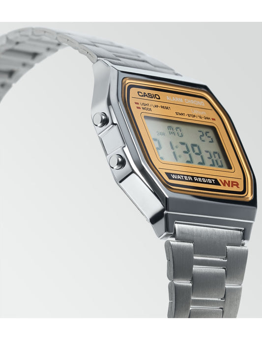 Casio Vintage A158WEA-9EF klokke i stål, bilde 2 av 2