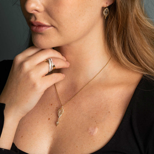 ANHENG I GULL DRÅPE 26900009 - Bjerveur.noANHENG I GULL DRÅPE 26900009