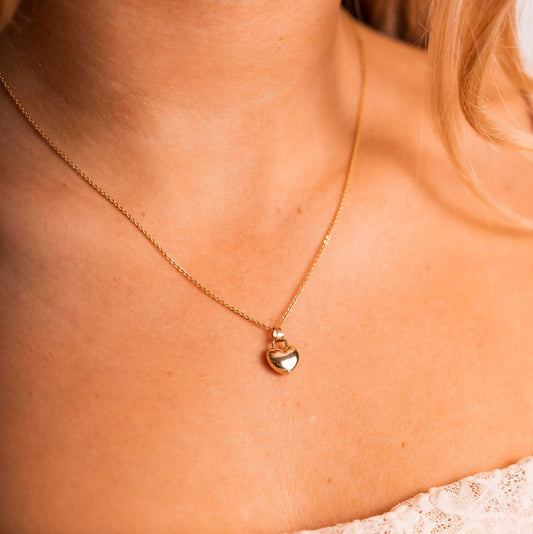 Anheng i gull hjerte 59939 - Bjerveur.noAnheng i gull hjerte 59939