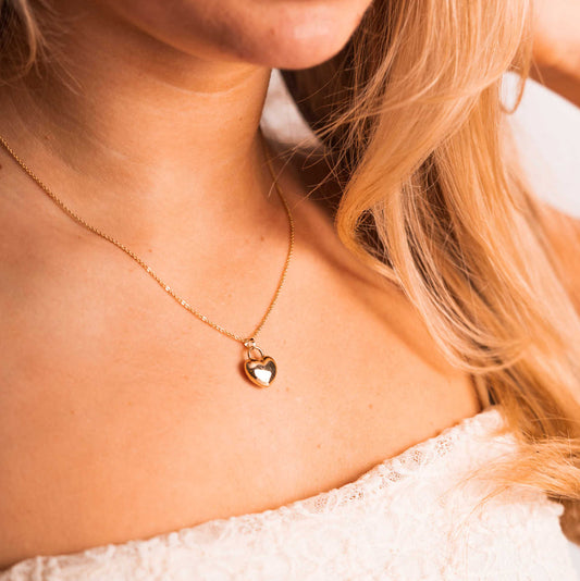 Anheng i gull hjerte 59940 - Bjerveur.noAnheng i gull hjerte 59940