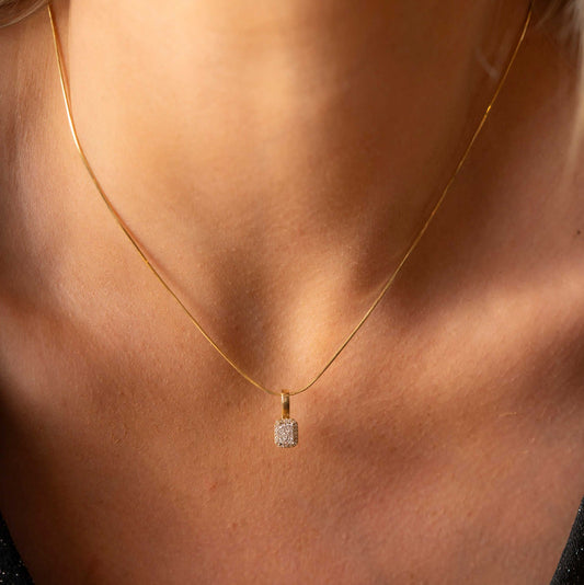 Anheng i gull med diamant 0,15 WP 59729 - Bjerveur.noAnheng i gull med diamant 0,15 WP 59729