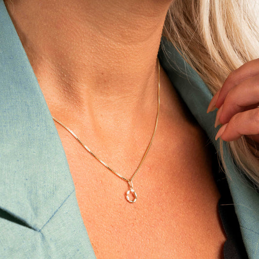 Anheng i gull med zirkonia 59627 - Bjerveur.noAnheng i gull med zirkonia 59627