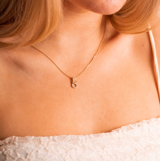 Anheng i gull med zirkonia 59777 - Bjerveur.noAnheng i gull med zirkonia 59777