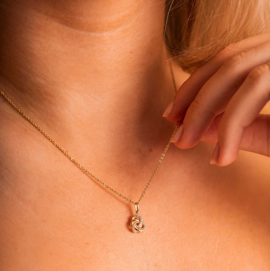 Anheng i gull med zirkonia 59778 - Bjerveur.noAnheng i gull med zirkonia 59778